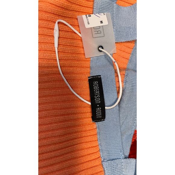 NEW  Robertson + Rodeo Julianna Multicolor Striped Knit Tank Top       Size: M - Picture 4 of 5